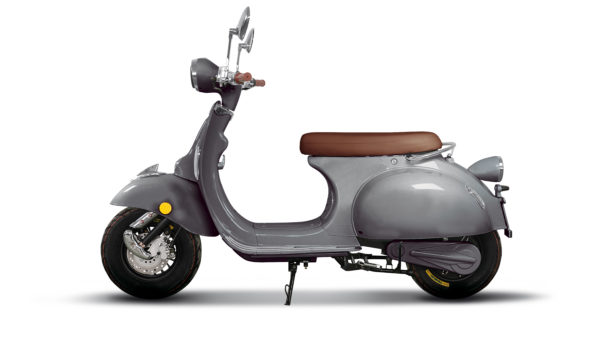 Etalian e-scooter grijs metallic productfoto