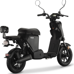 IVA S2 e-scooter mat zwart achterkant productfoto