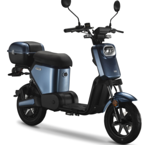 IVA S2 e-scooter blauw met koffer productfoto